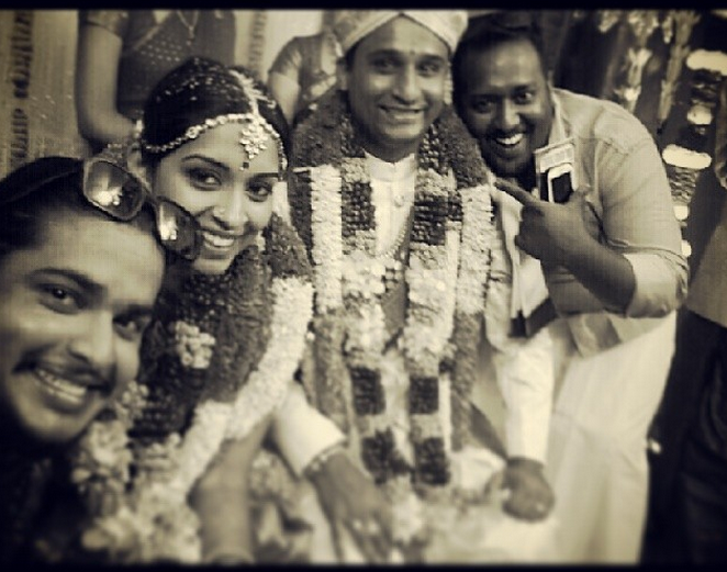 selfie wedding